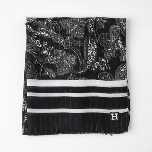 Pañuelo Estampado Igor Negro Humana