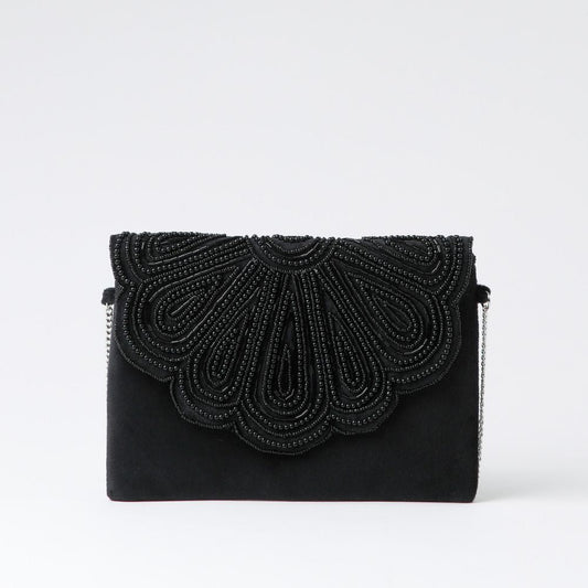 Clutch Antibes Negro Tatienne