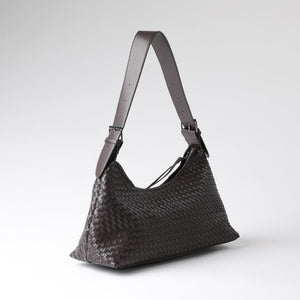 Cartera Bandolera Iris Ecocuero Café Humana