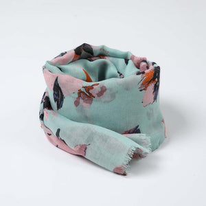 Pañuelo Estampado Ceci Verde Humana