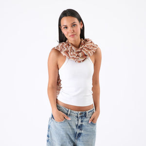 Pañuelo Estampado Madeira Beige Id