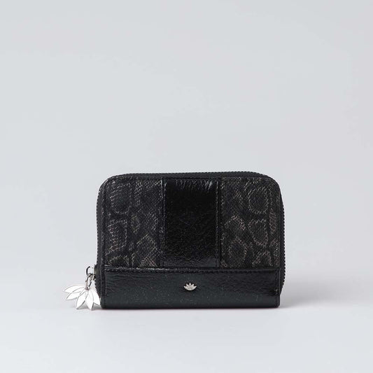 Billetera Mediana Fiora Negra i-D