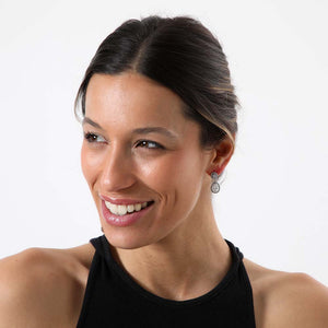 Aros Mediano Cascais Plateado Humana