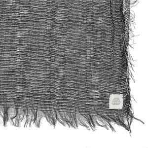 Pañuelo Liso Black Trama Negro Humana