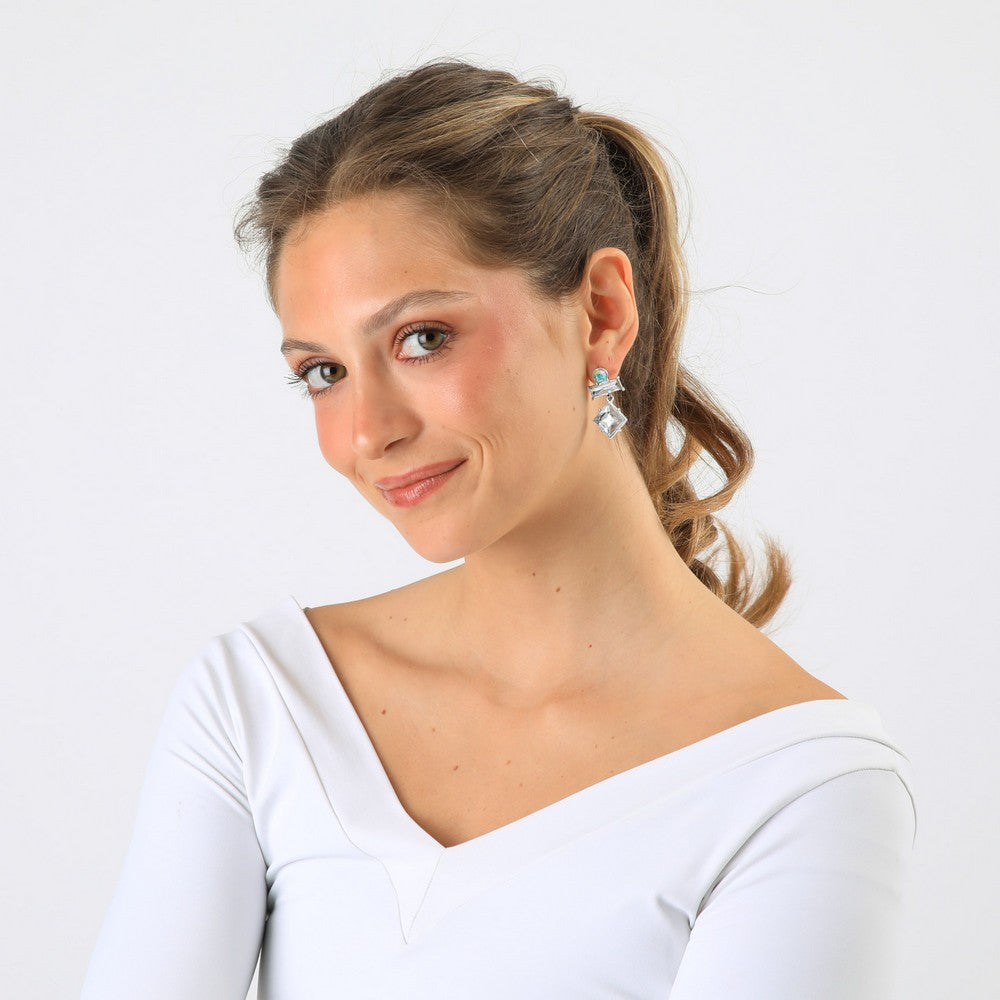 Aros Medianos Juna Plateado Humana