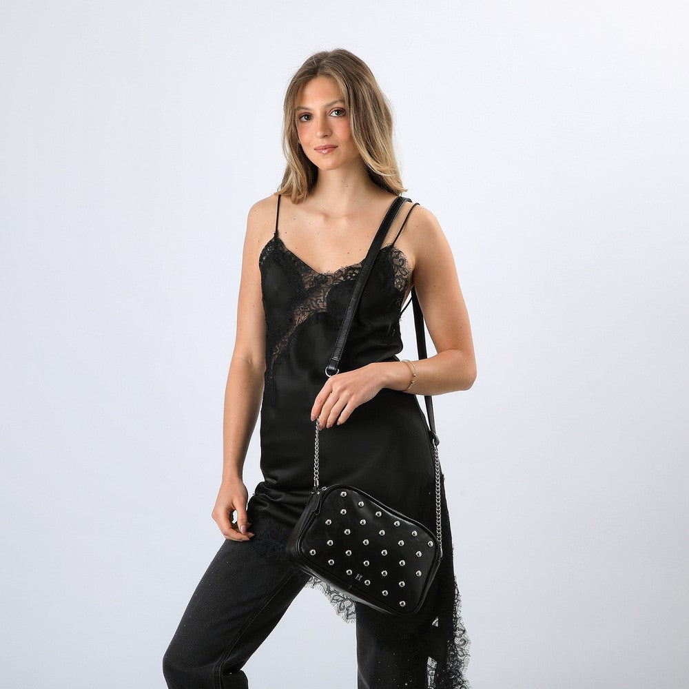 Cartera Cruzada Dana Black Humana