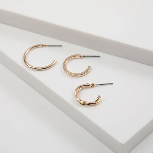 Aros Set Lima Dorado i-D