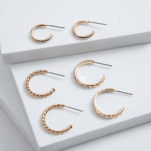 Set Aros Grohl Dorados i-D