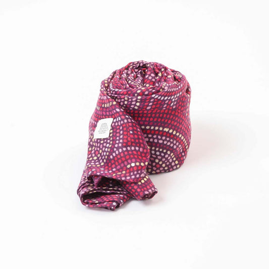 Pañuelo Estampado Reus Rojo Humana