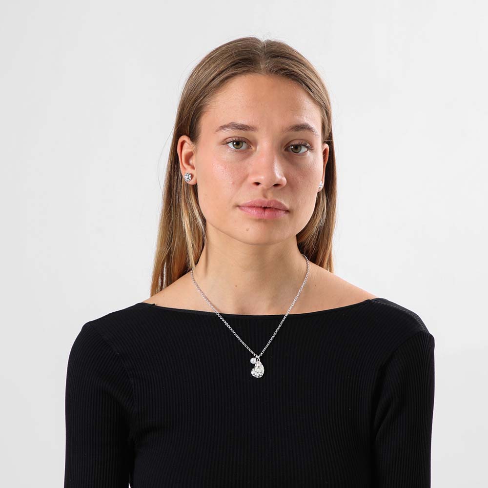 Collar Set Margaux Plateado Tatienne