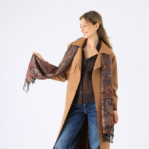 Pañuelo Jacquard Karla Beige Tatienne