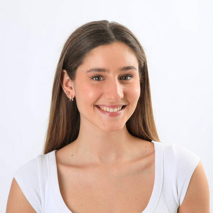 Set De Aros Olivia Dorado I-D