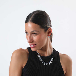 Collar + Aro Menorca Azul Humana