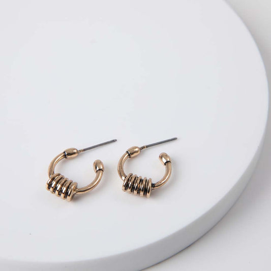 Argolla Tritoma Dorada Humana