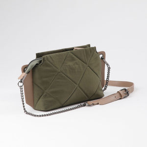 Cartera Bandolera Coco Verde Humana