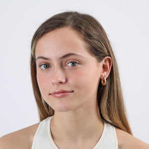 Aros Argolla Worn Dorado Humana