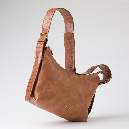 Cartera Hombro Ailen Camel Humana