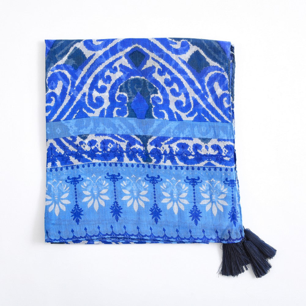 Pareo Estampado Emil Blue Tatienne