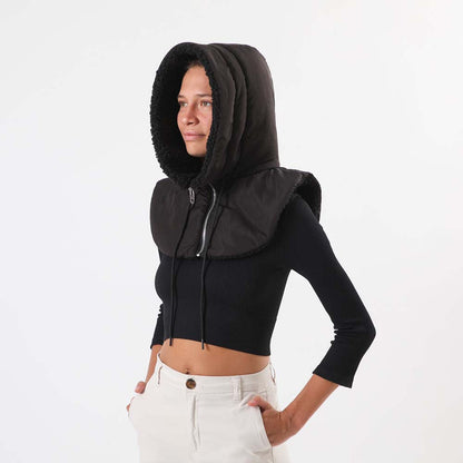 Cuello Balaclava Escafandra Negro Humana
