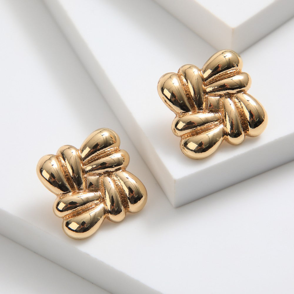 Aros Pegados Pili Dorado Tatienne