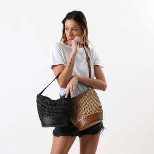 Cartera Cruzada Sicilia Negra Humana