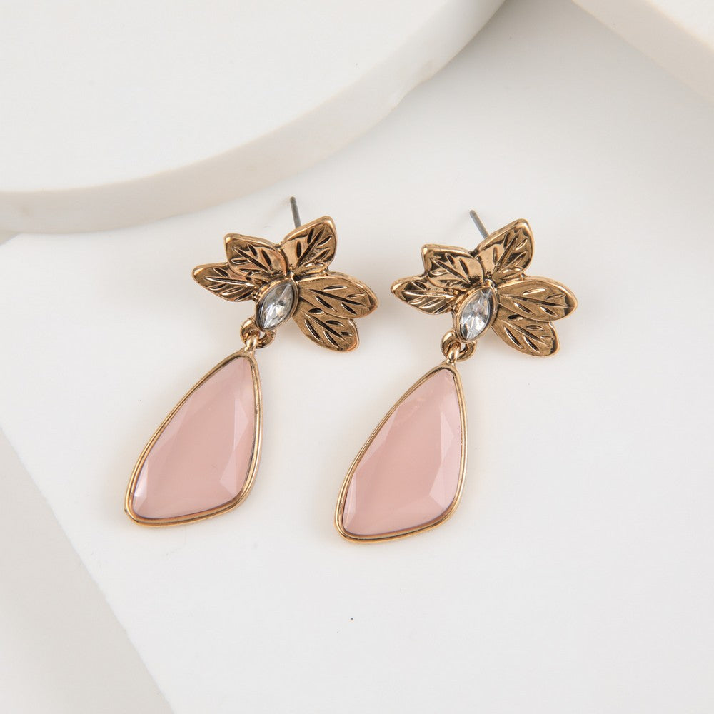 Aros Largos Bina Dorado Humana