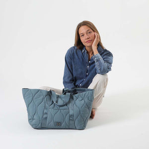 Cartera Hombro Turín Celeste Humana