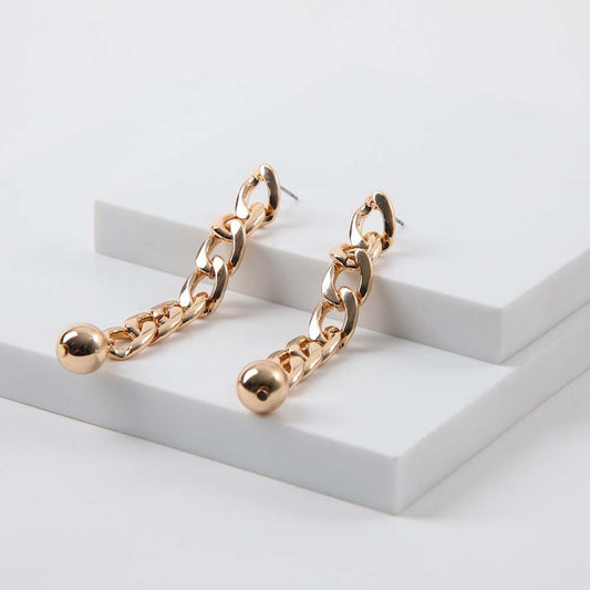 Aros Largo Celia Dorado i-D