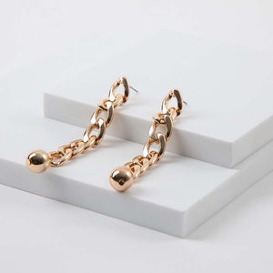 Aros Largo Celia Dorado i-D