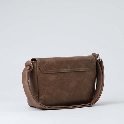 Cartera Cruzada Sara Beige i-D