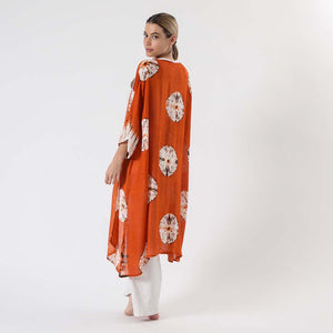 Kimono Hippie Naranjo Humana
