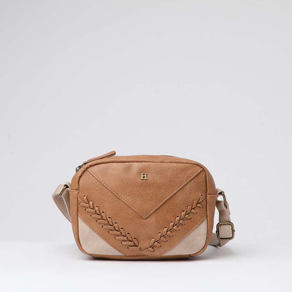 Cartera Cruzada Braids Café Humana