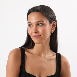 Aros Set Star Dorado i-D