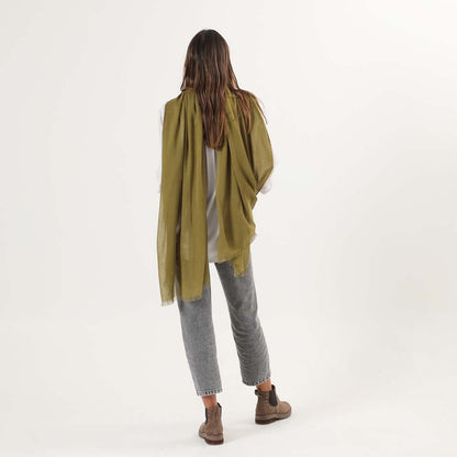 Pañuelo Liso Verde Ena Tatienne
