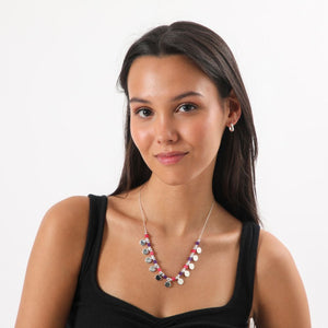 Set Collar Y Aros Rita Plateado i-D