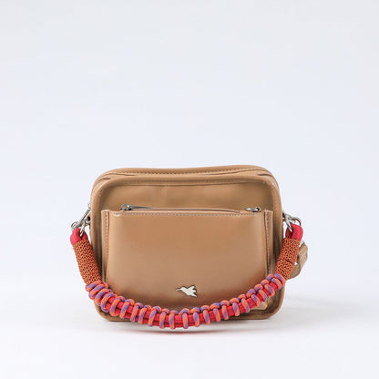 Cartera Cruzada Yasmin Beige Tatienne