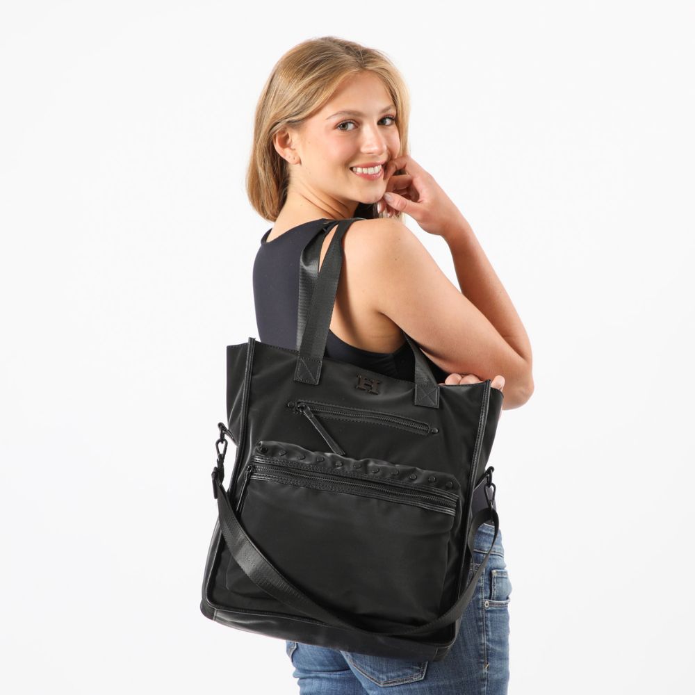 Cartera Hombro Alicante Negra Humana