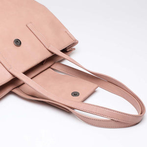 Cartera Hombro Rosada Puff Humana