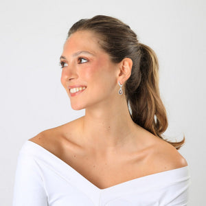 Aros Argollas Fabi Plateado Humana