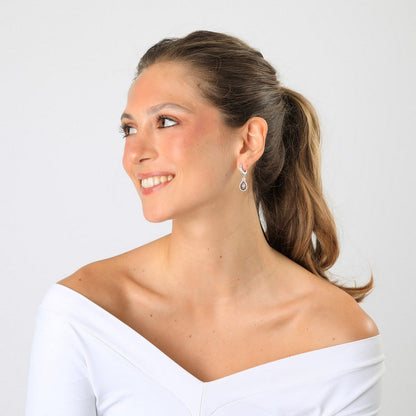 Aros Argollas Fabi Plateado Humana