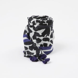 Pañuelo Estampado Acaí Negro Humana