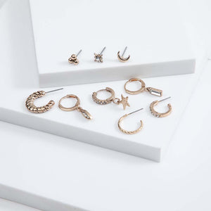 Set Aros Albizia Dorados Humana