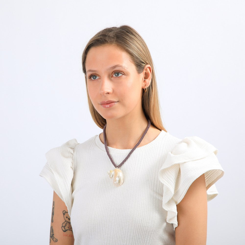 Collar Corto Nacar Burdeo Humana