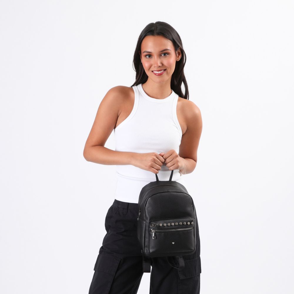 Cartera Mochila Merida Negro  i-D