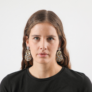 Aros Largo Toledo Dorado Humana