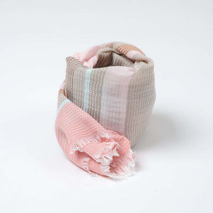 Pañuelo Rayas Rosado Humana