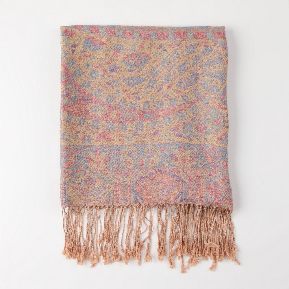 Pañuelo Jacquard Jerome Rosado Humana