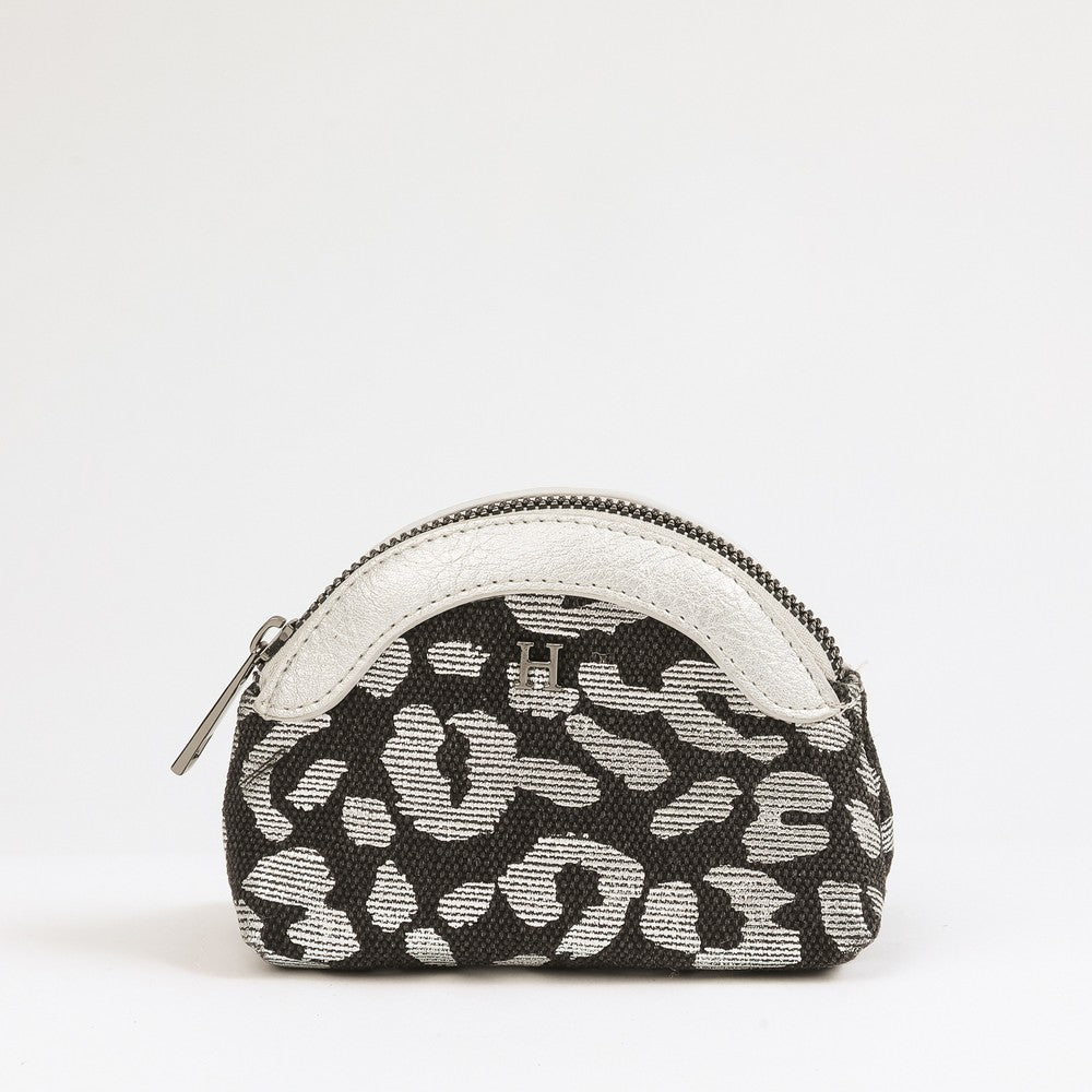Monedero Rosy Leopard Black Humana