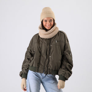 Gorro Aragon Beige I-D