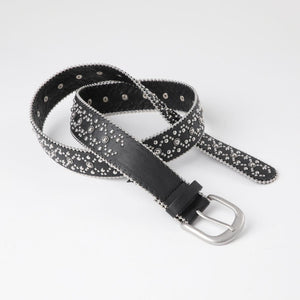 Cinturón Shine Negro Humana